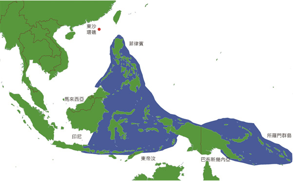 東沙環礁與南海北部珊瑚大三角